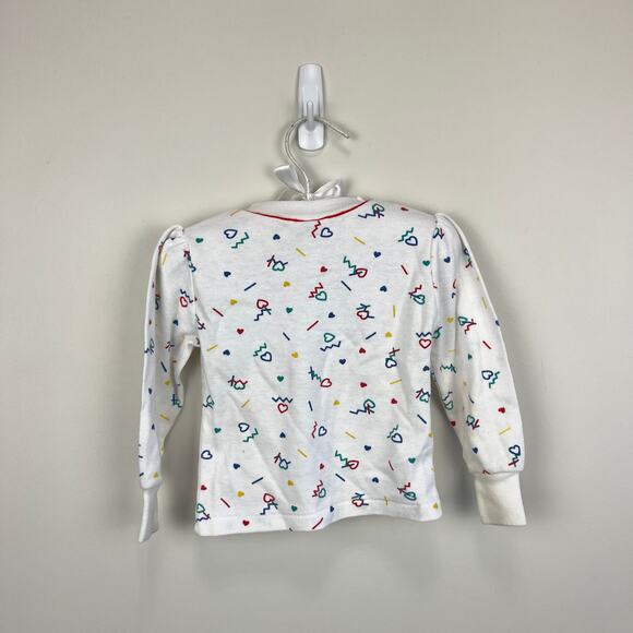 Vintage Andover Togs 80s I Love Daddy Long Sleeve Tee Shirt 24 Months USA - Picture 6 of 8